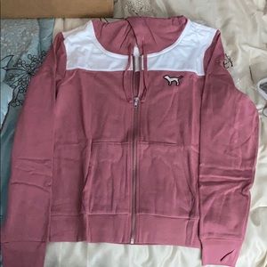 Brand new Victoria’s Secret zipup hoodie neverworn